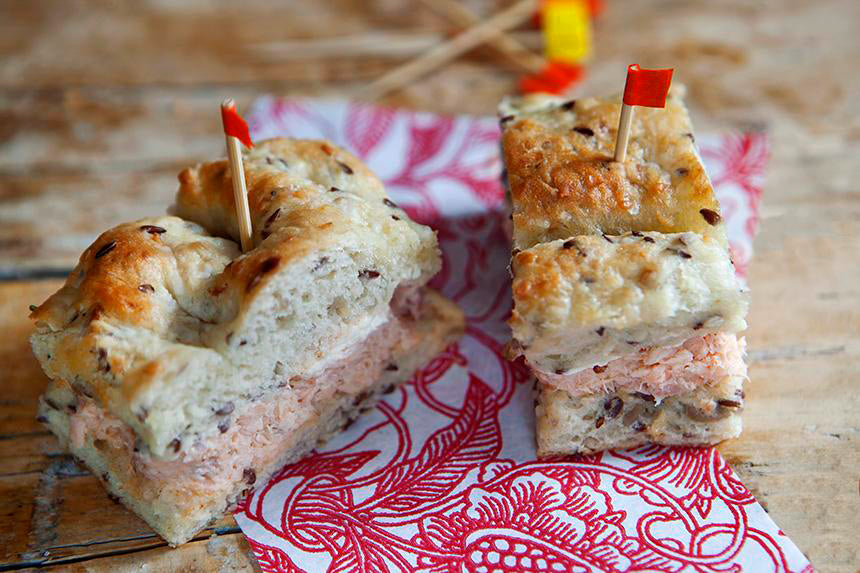 Mini sándwich sabores CLÁSICOS (Mínimo 4 por sabor)